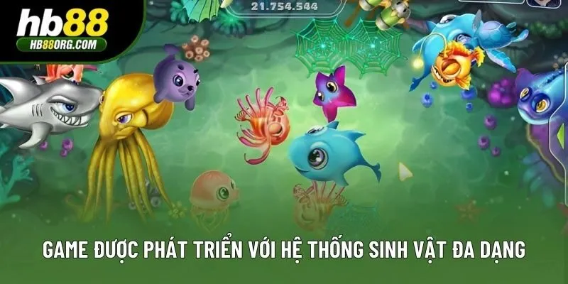 Game được phát triển với hệ thống sinh vật đa dạng Game được phát triển với hệ thống sinh vật đa dạng