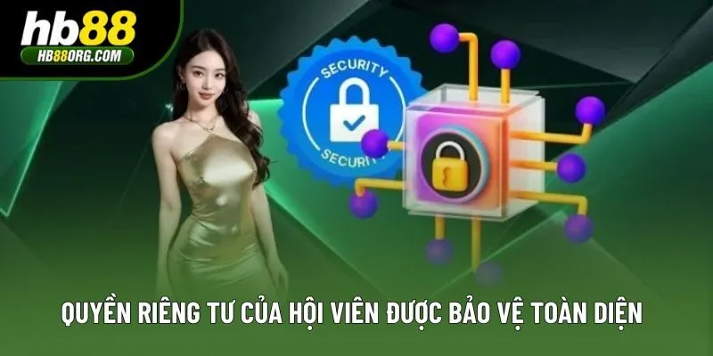 Quyền riêng tư của hội viên được bảo vệ toàn diện